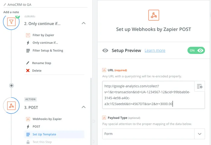 как интегрировать AmoCRM с Google Analytics